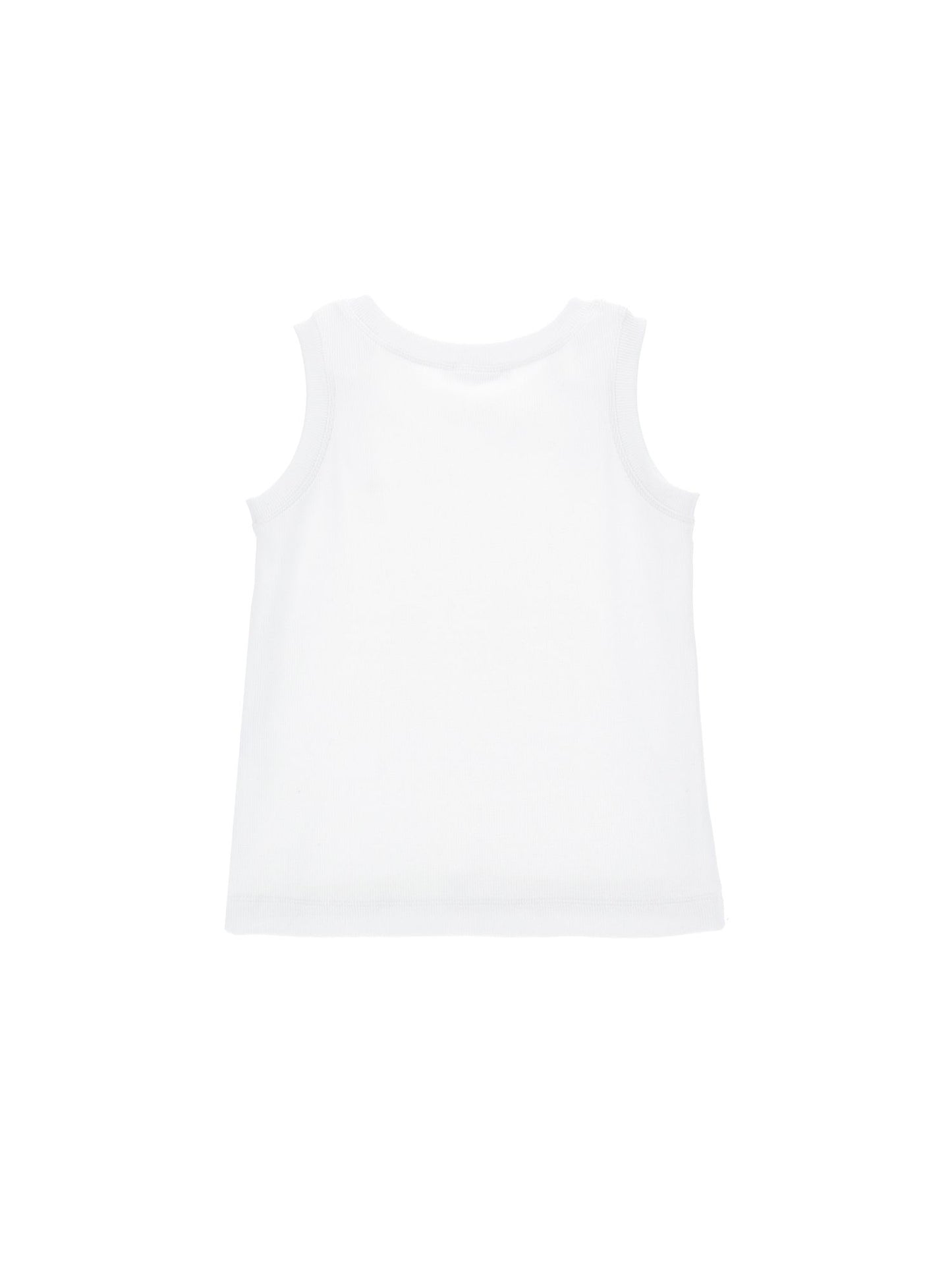 Ribbed viscose tank top