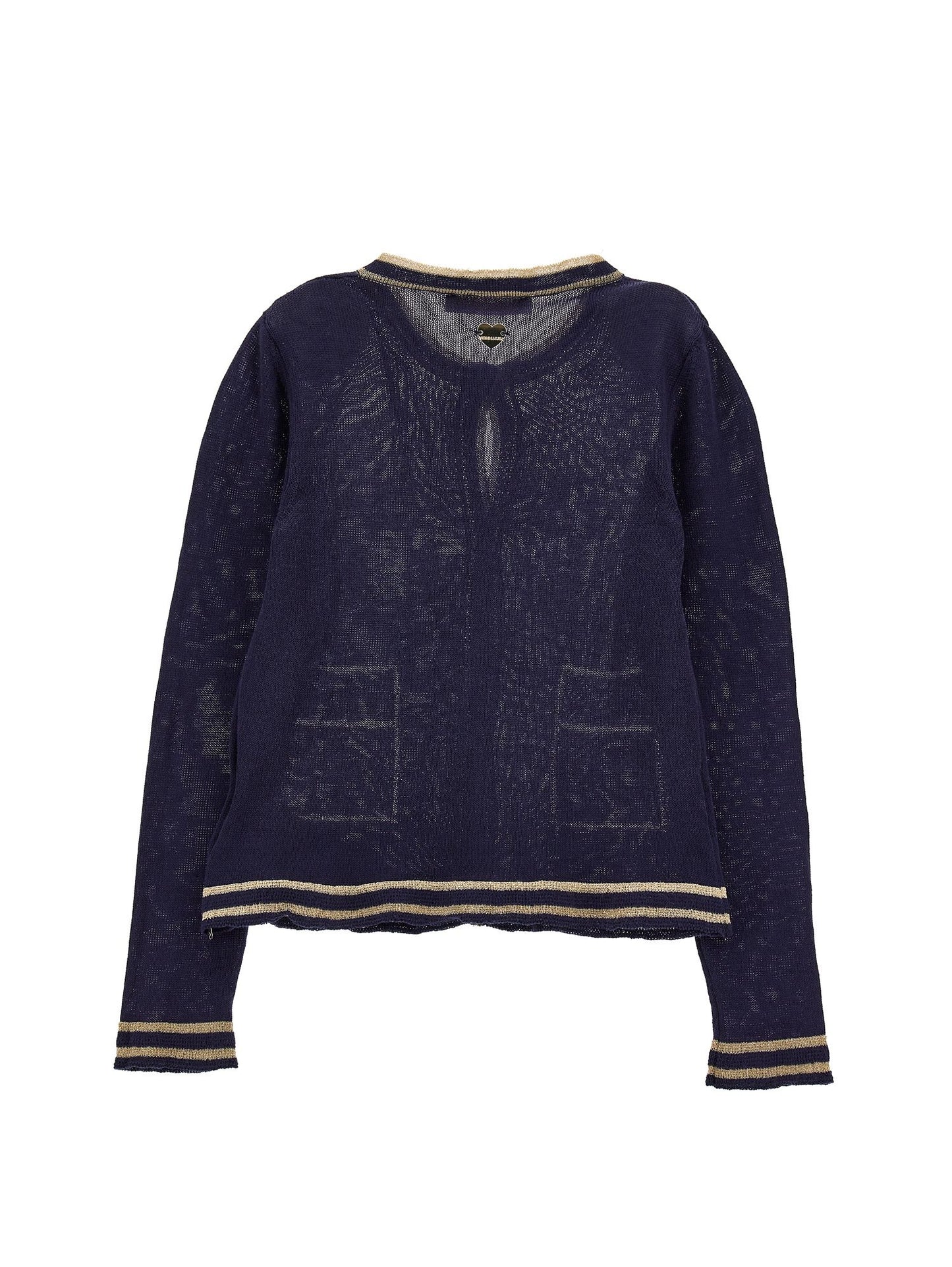 Lurex knitted jacket