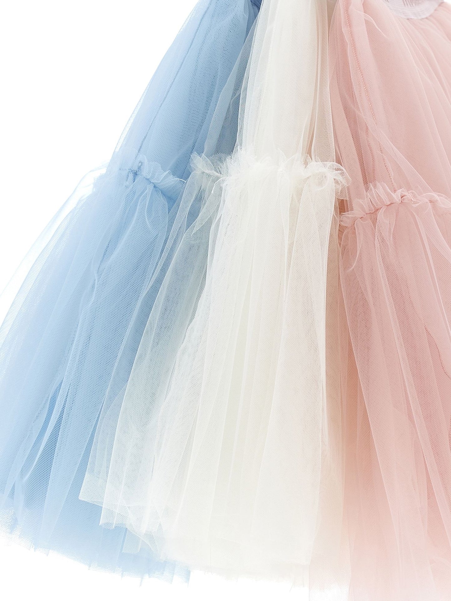 Silk hand tulle skirt