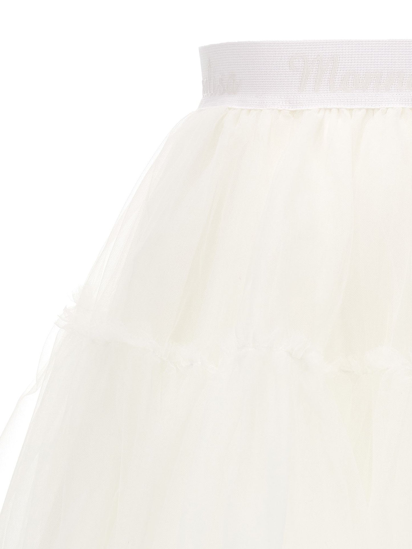 Silk hand tulle skirt