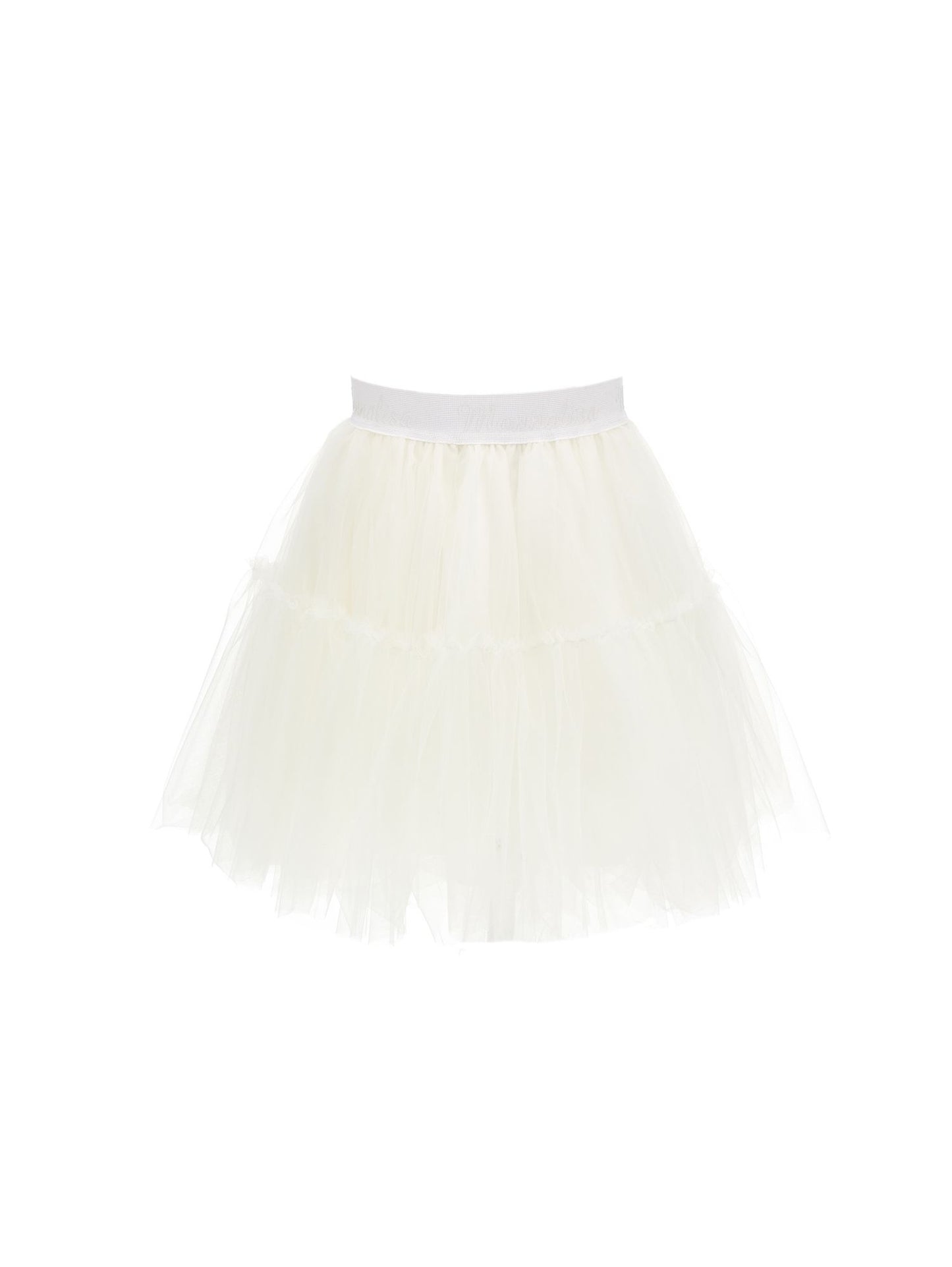 Silk hand tulle skirt