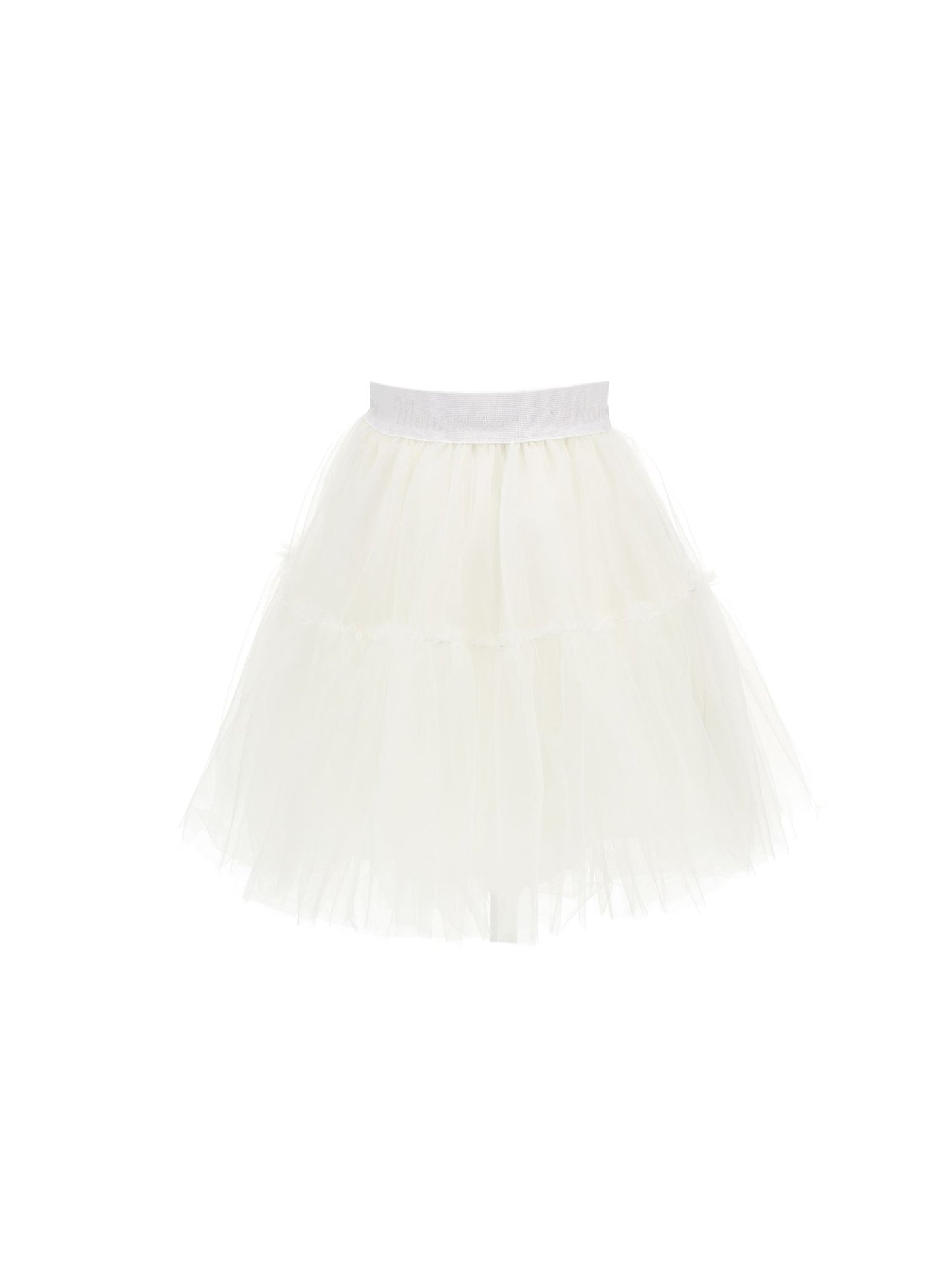 Silk hand tulle skirt
