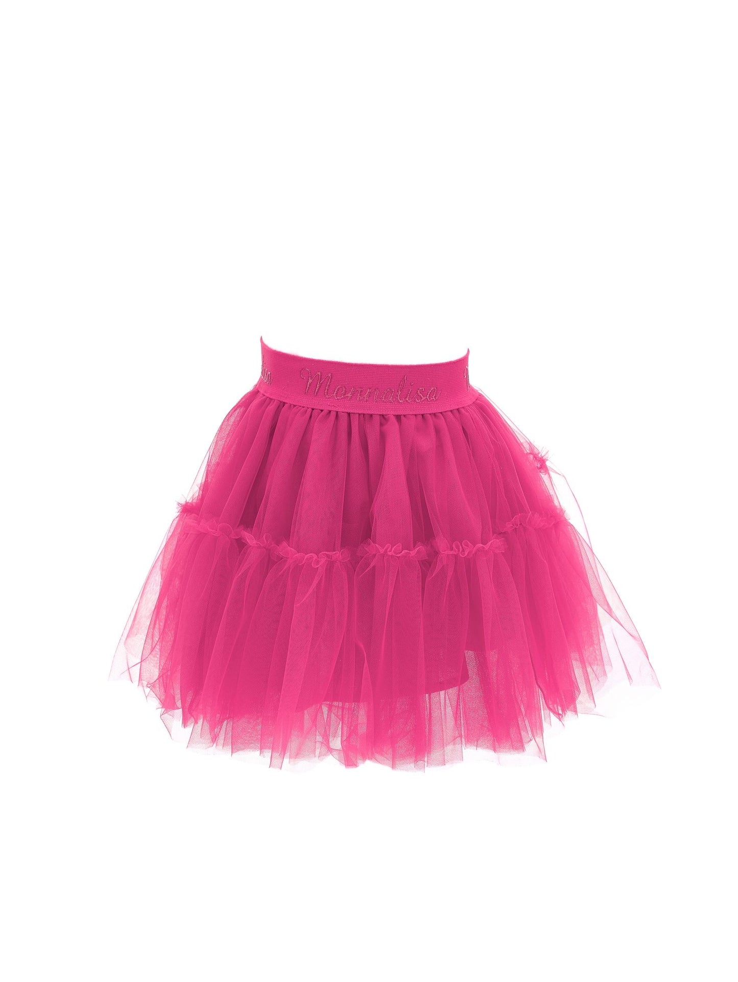 Silk hand tulle skirt