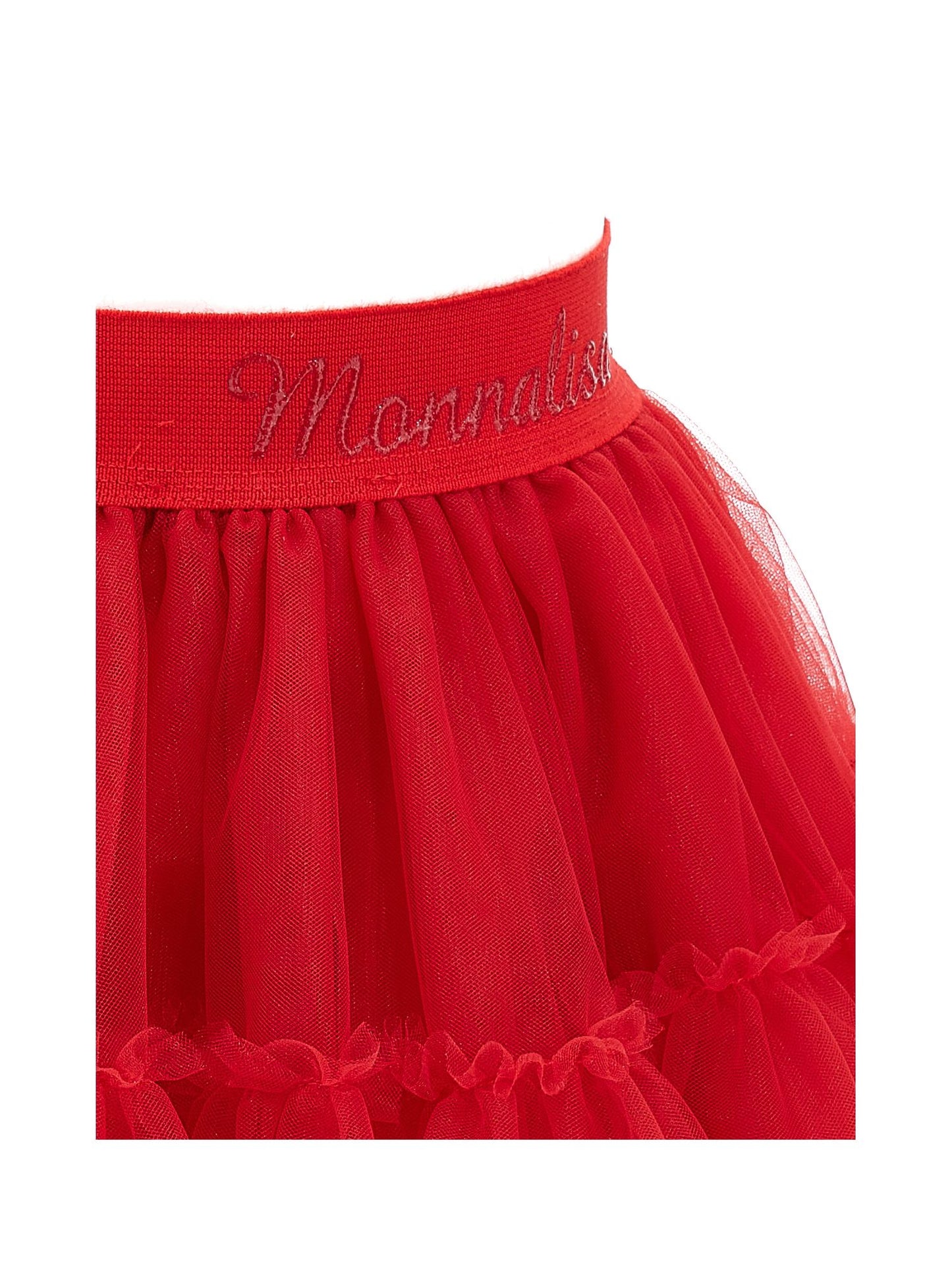 Silk hand tulle skirt
