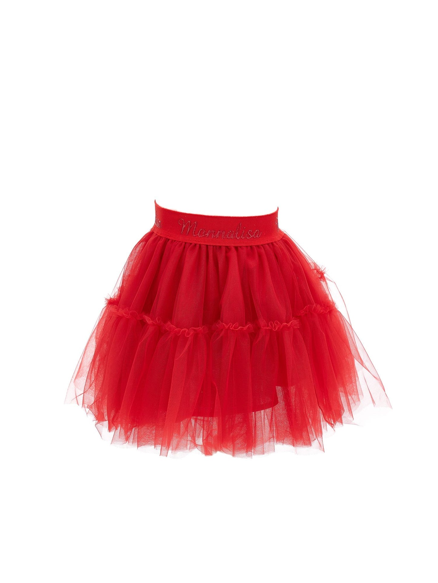 Silk hand tulle skirt