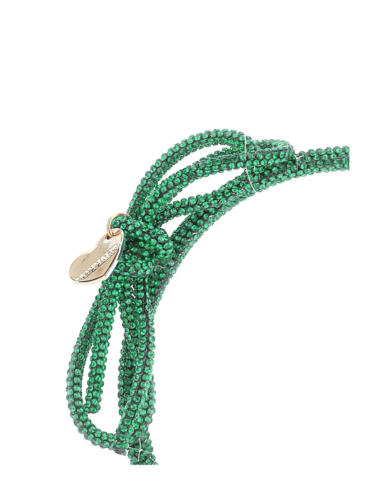 Cerchietto maglia in strass