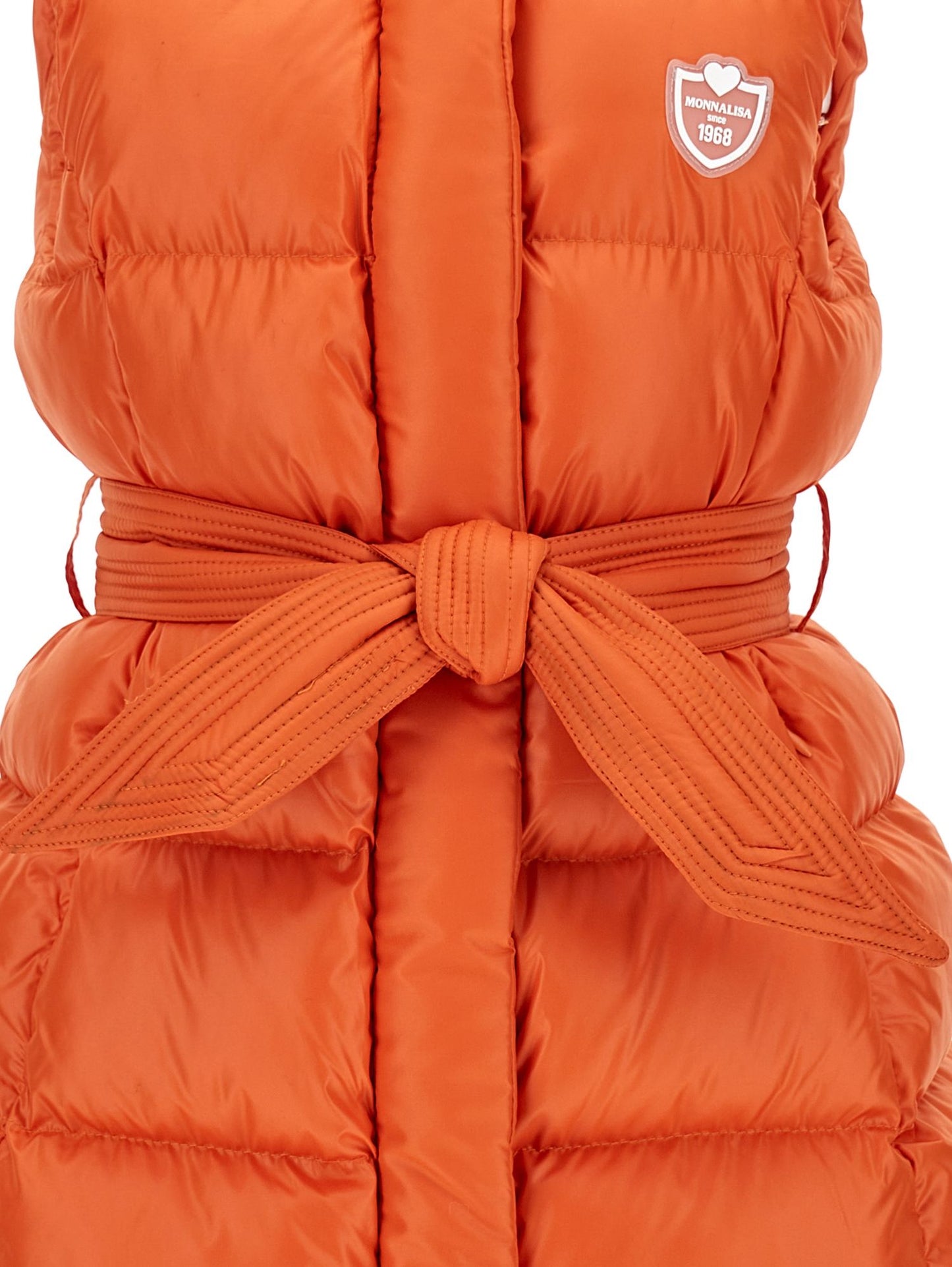 Padded vest in technical fabric