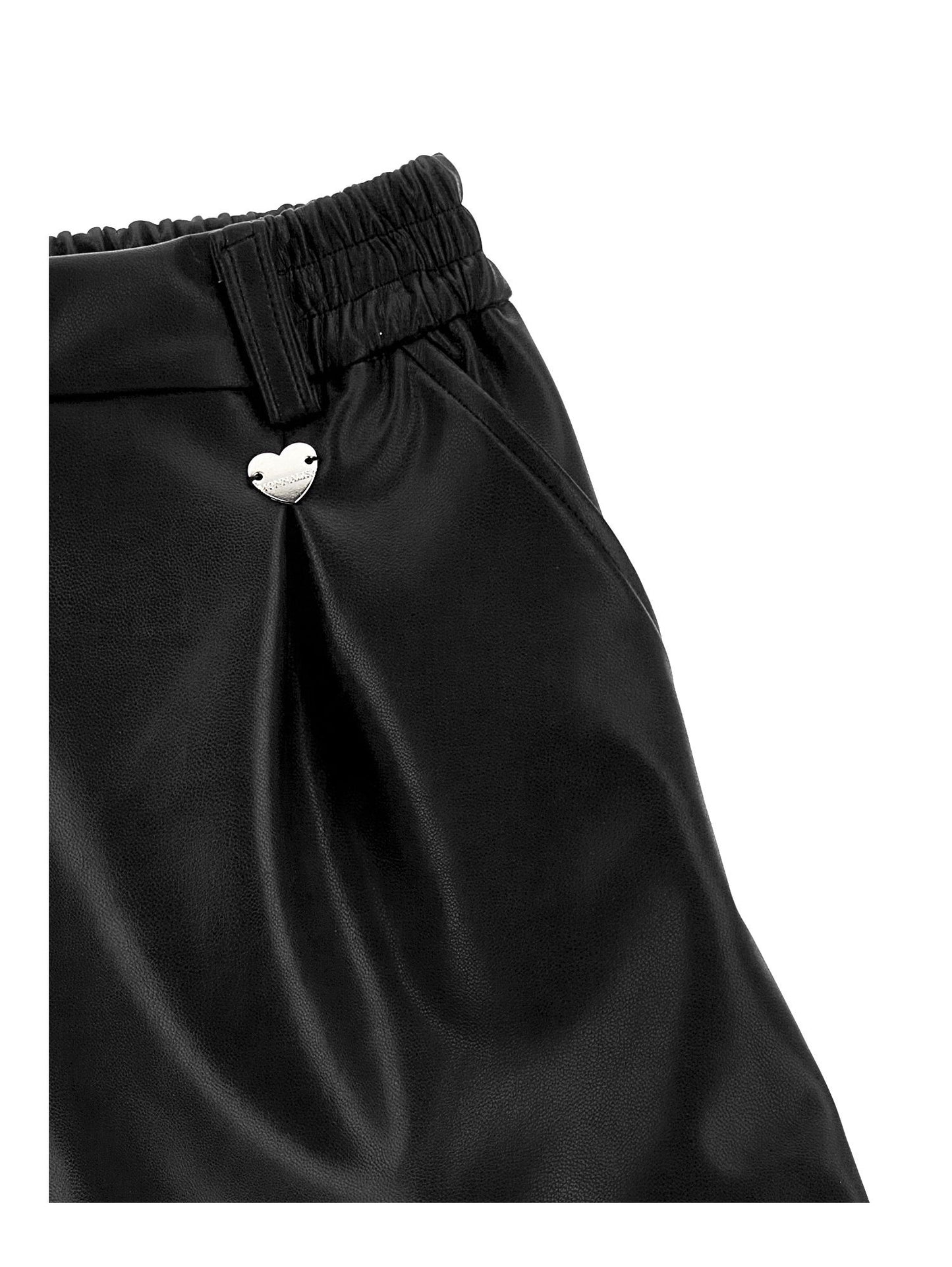 Coated fabric shorts