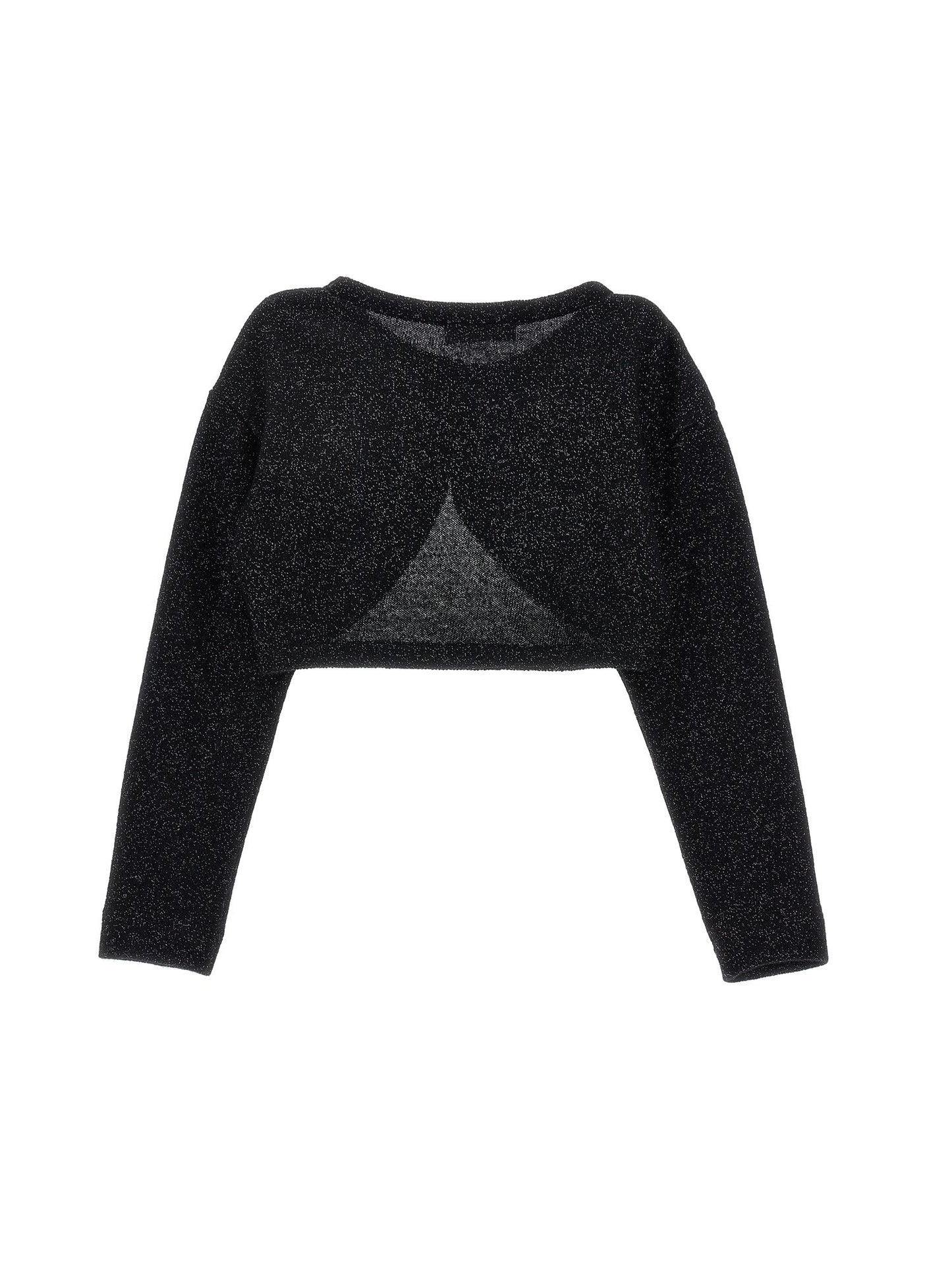 Lurex merino wool wrap