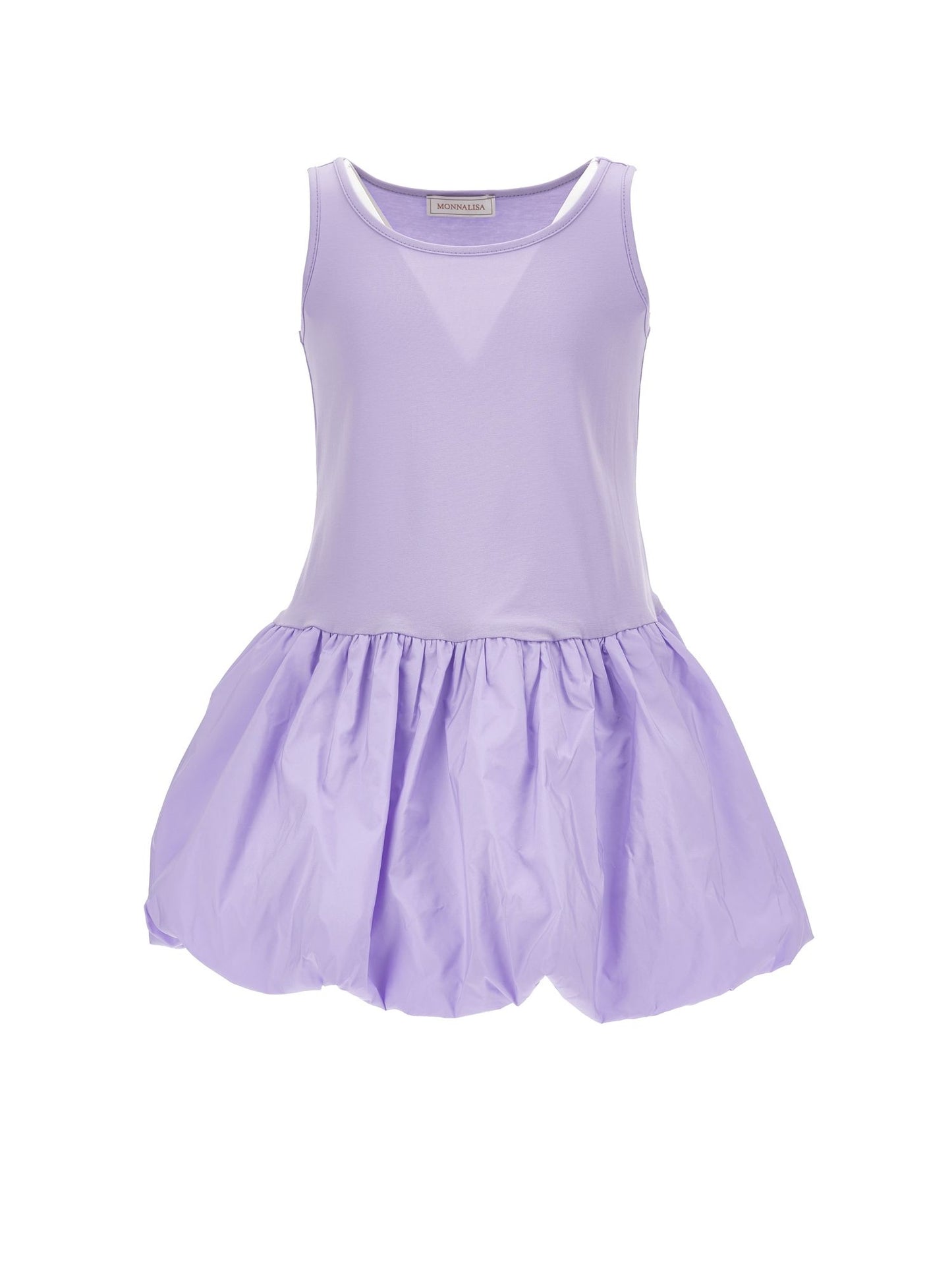 Robe ballon avec haut en maille filet