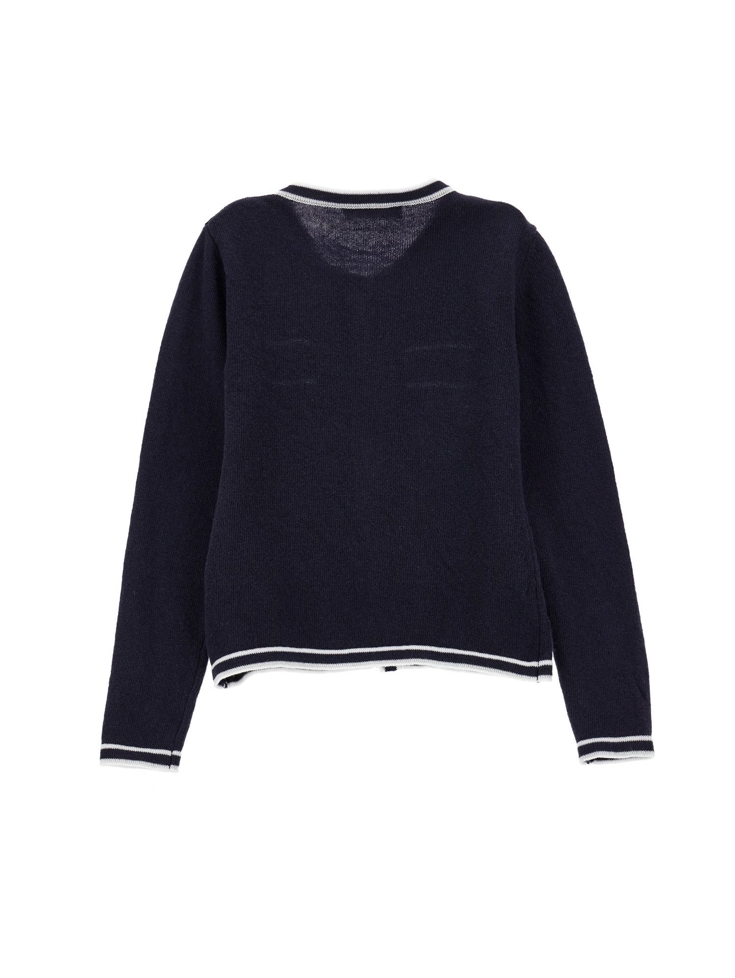 Supersoft two-tone cardigan