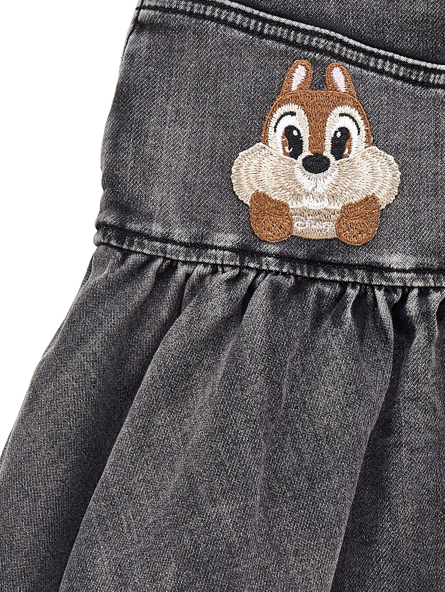 Chip and Dale Short Jeans Skirt