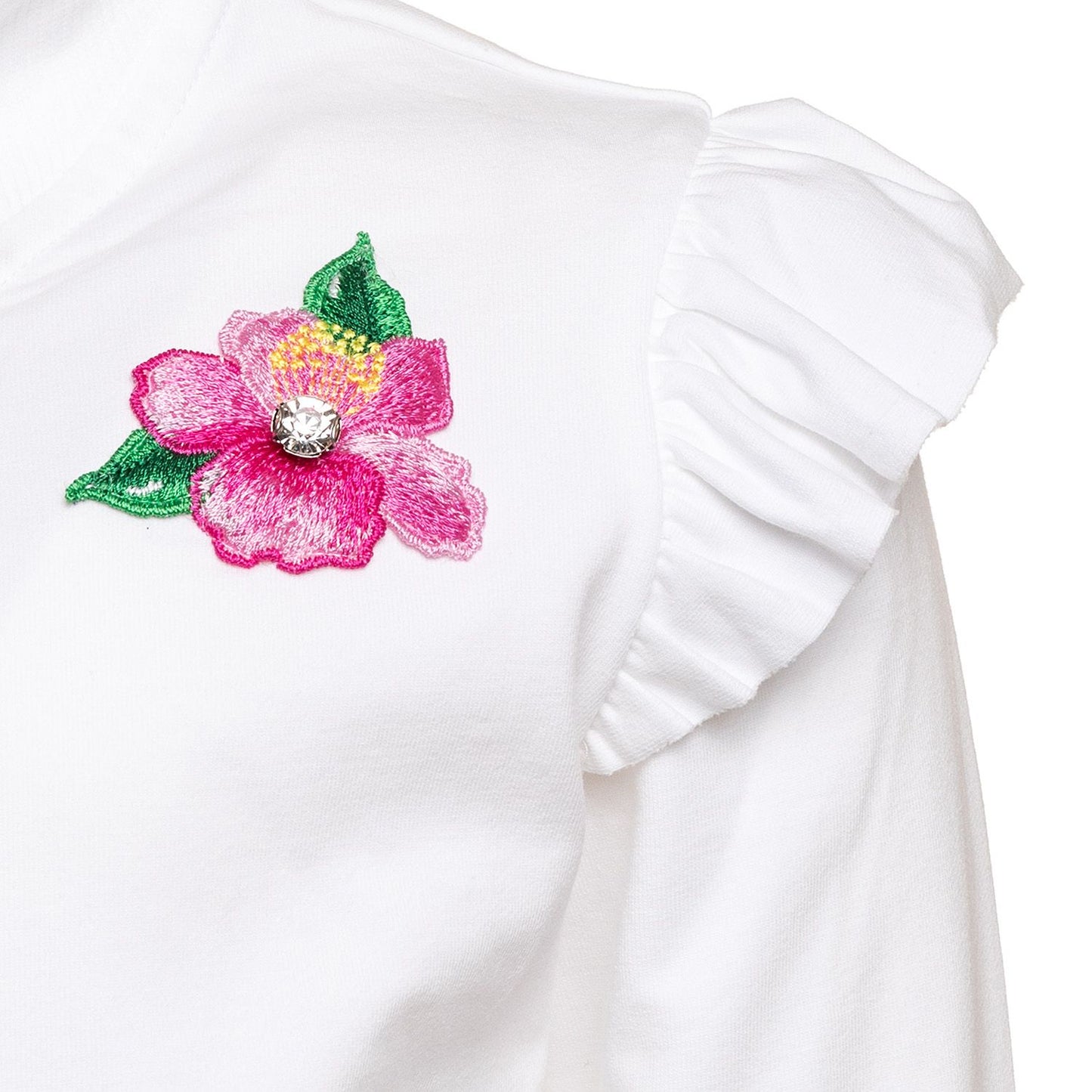 Open sequin sweatshirt