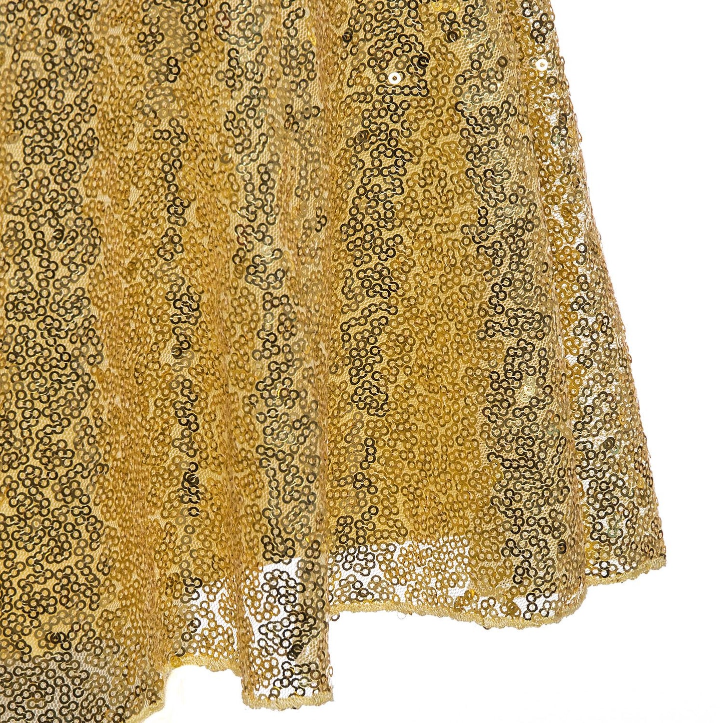 Abito paillettes con ricamo