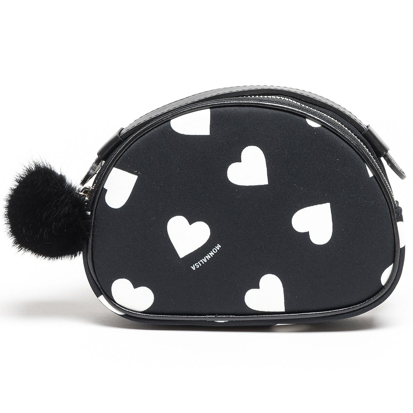 Heart print bum bag