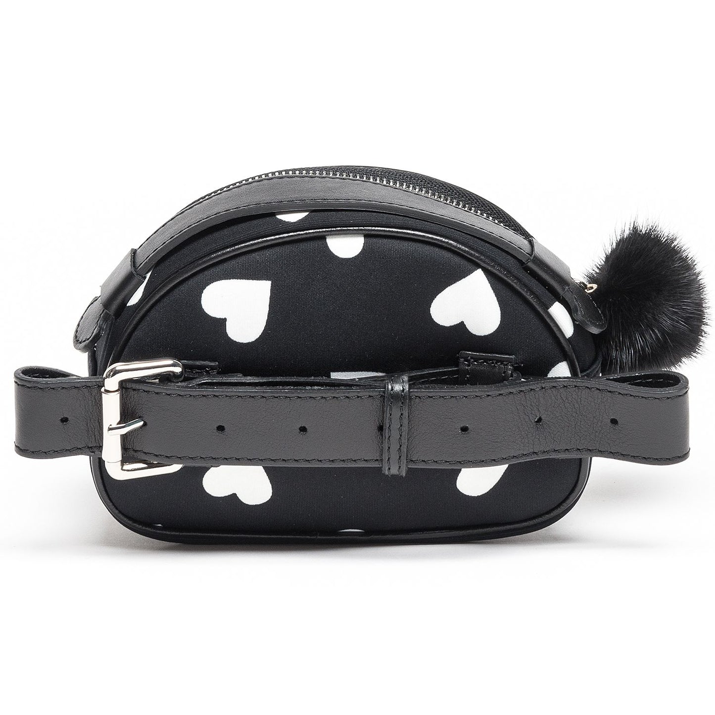 Heart print bum bag