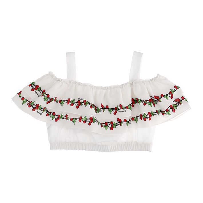Printed crop top