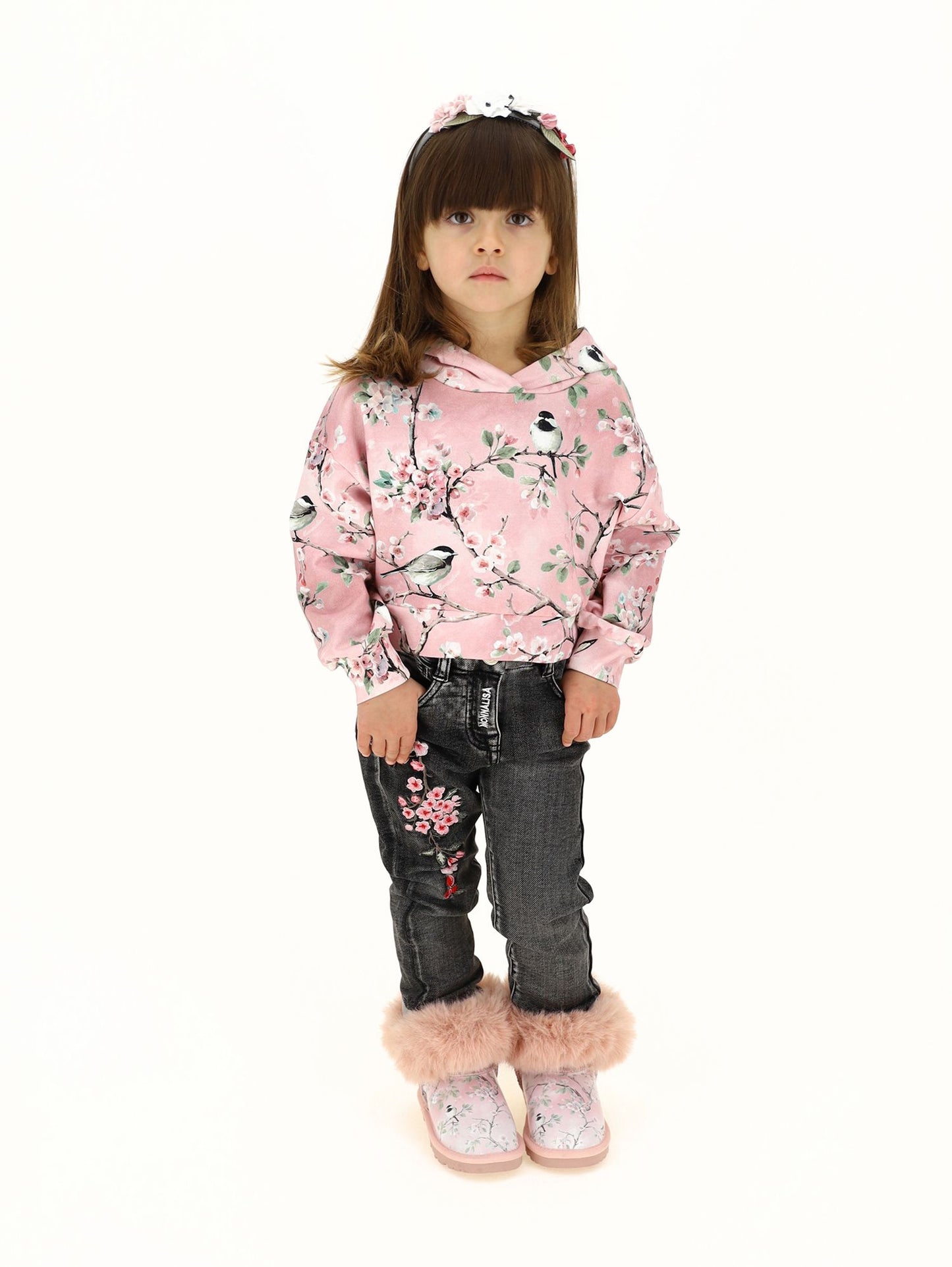 Cotton ramage sweatshirt