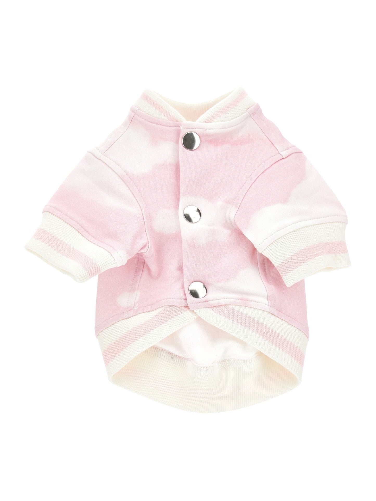 Dog onesie with allover cloud print