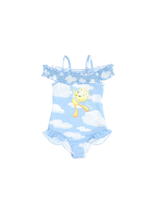Tweety Clouds One-Piece Swimsuit