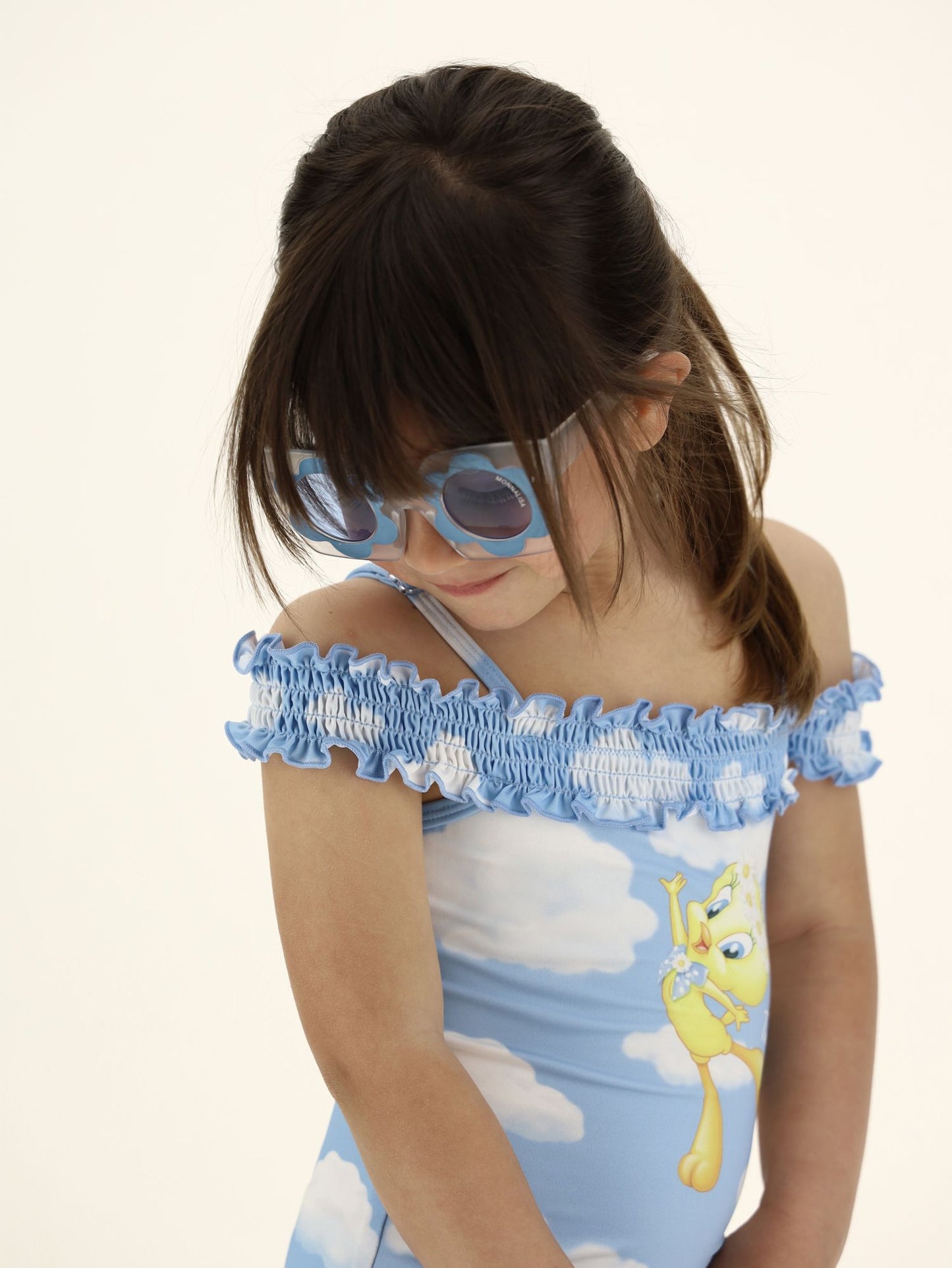 Tweety Clouds One-Piece Swimsuit