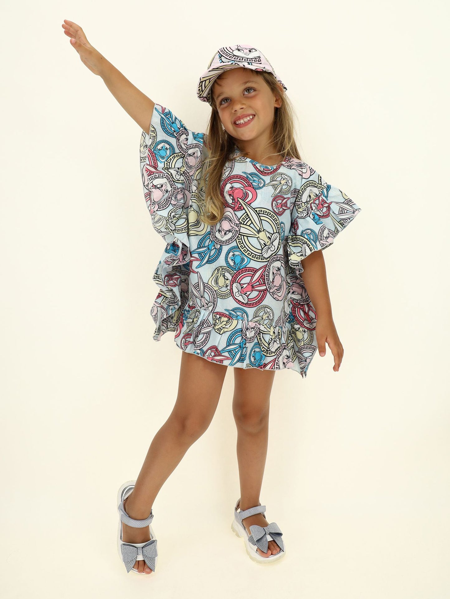 Bugs Bunny Muslin Kaftan