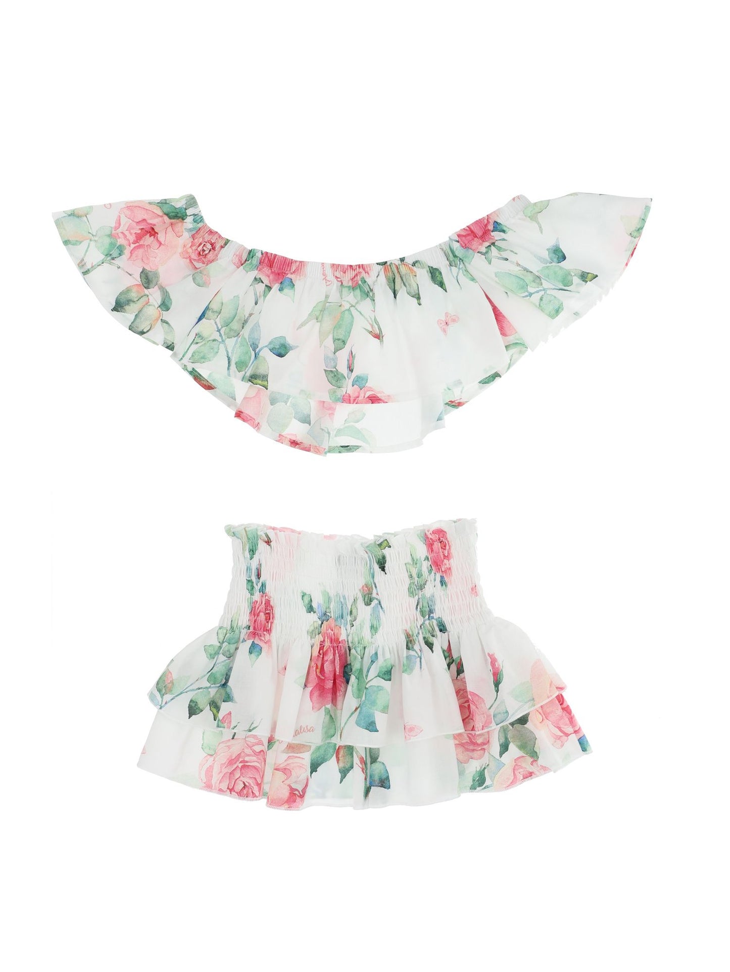 Muslin rose beach set