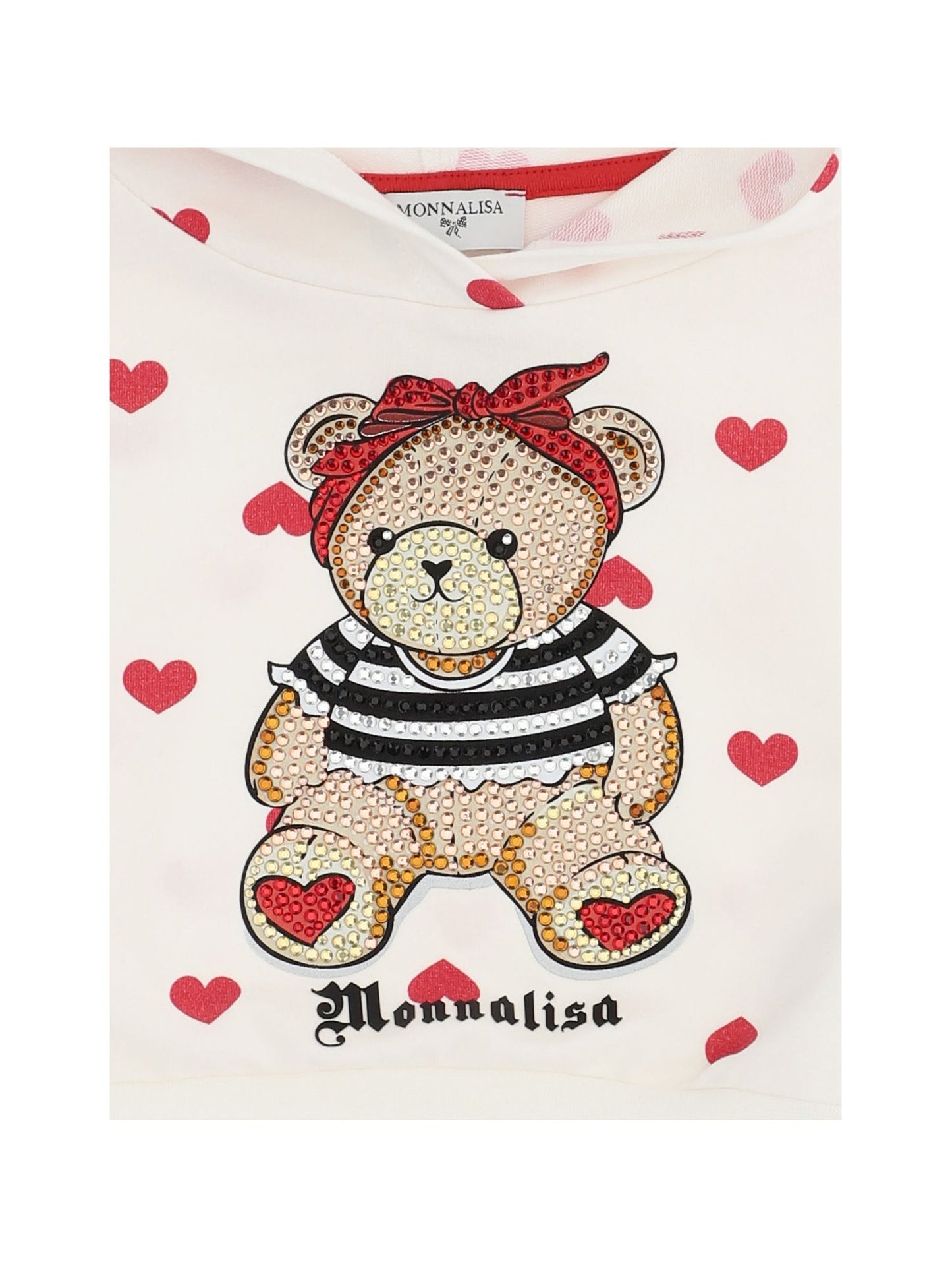 Hoodie Bear & Hearts