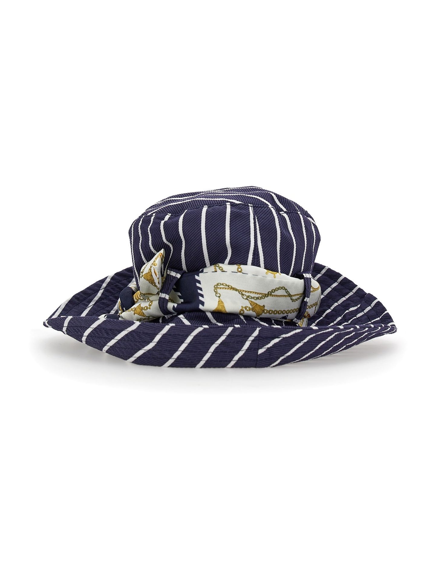Alternating stripe hat