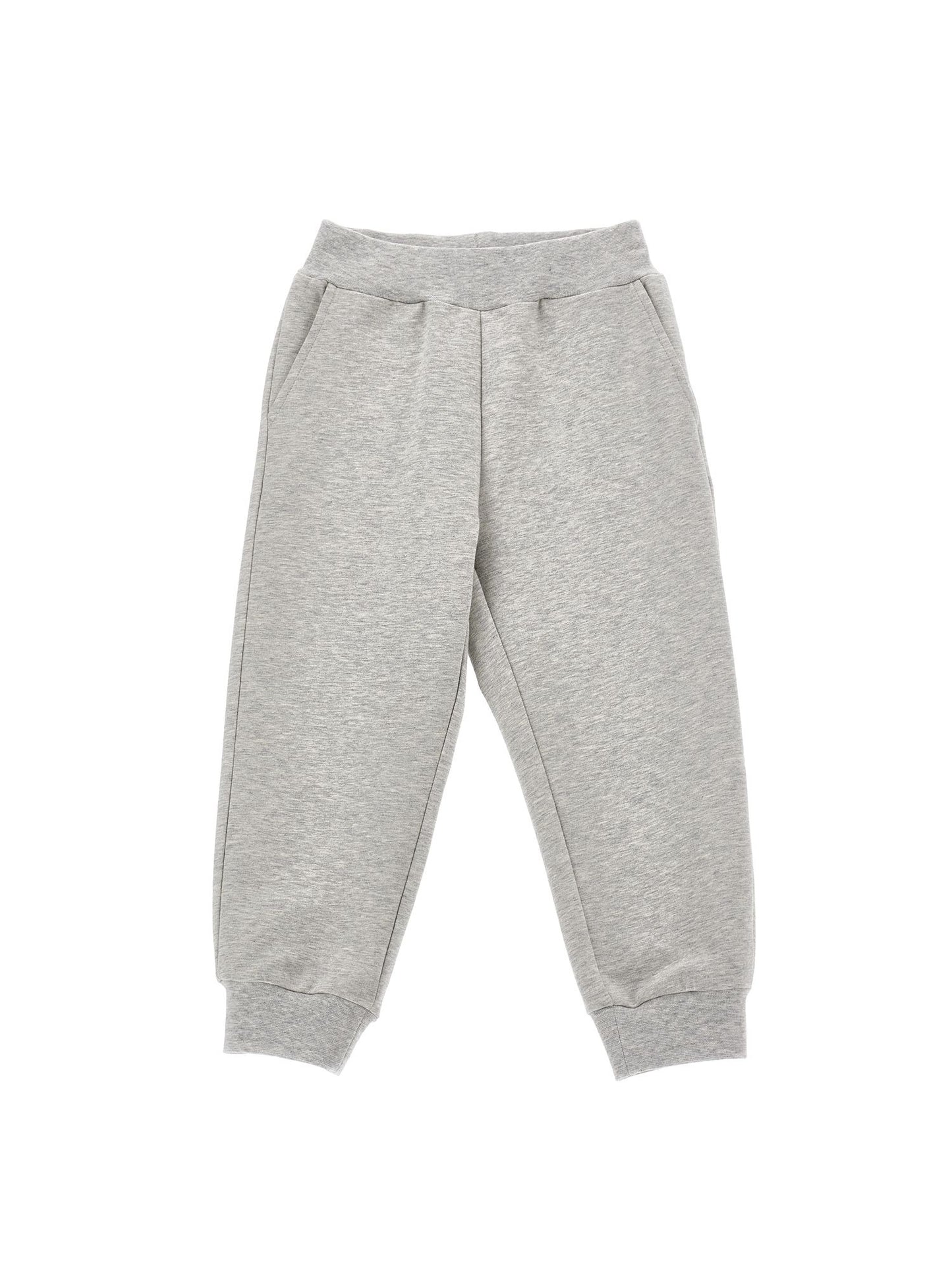 Jogger with anemone embroidery