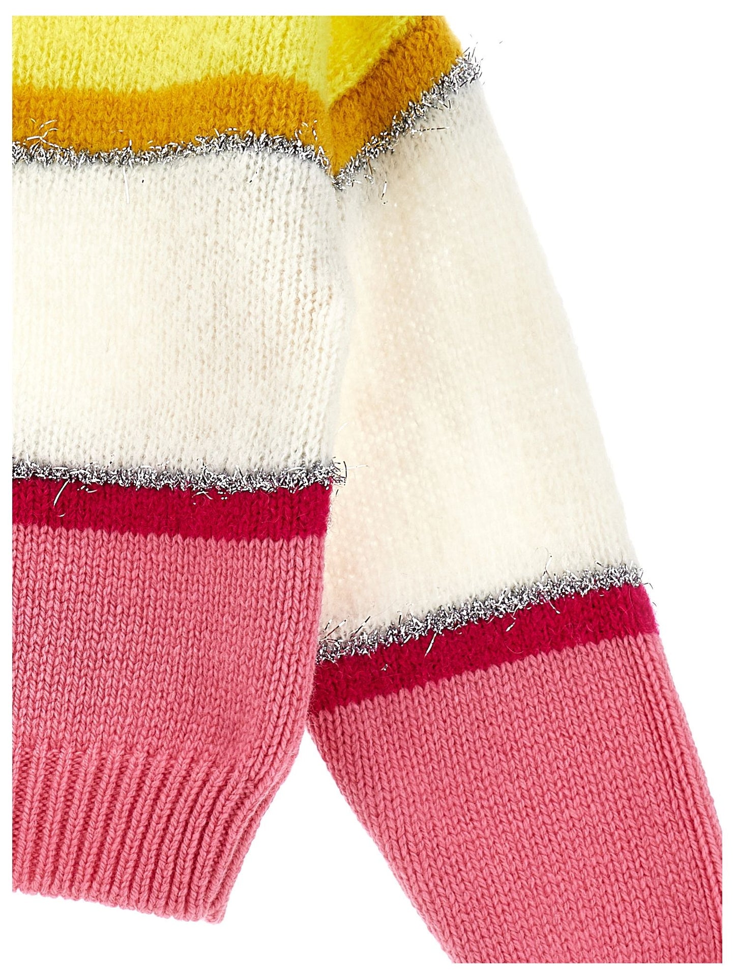 Maxi striped sweater