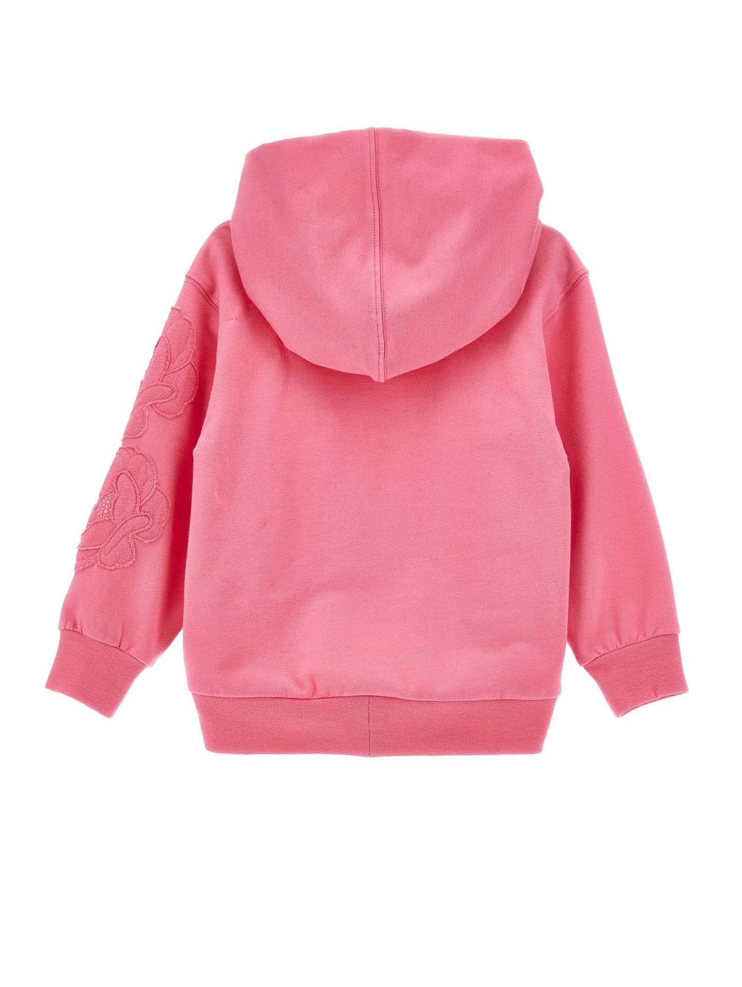 Sweatshirt with anemone embroidery