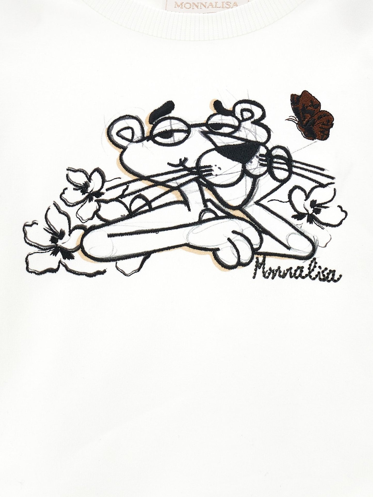 Pink Panther closed sweatshirt