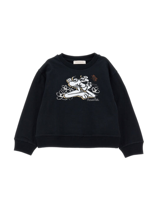 Pink Panther closed sweatshirt