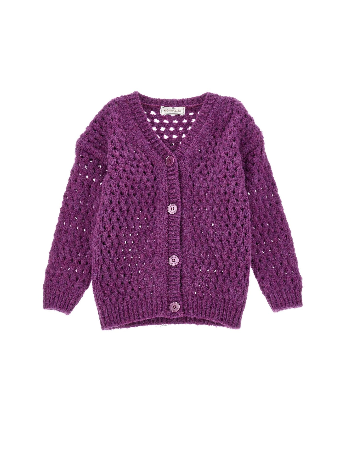 Daffy Duck yarn cardigan