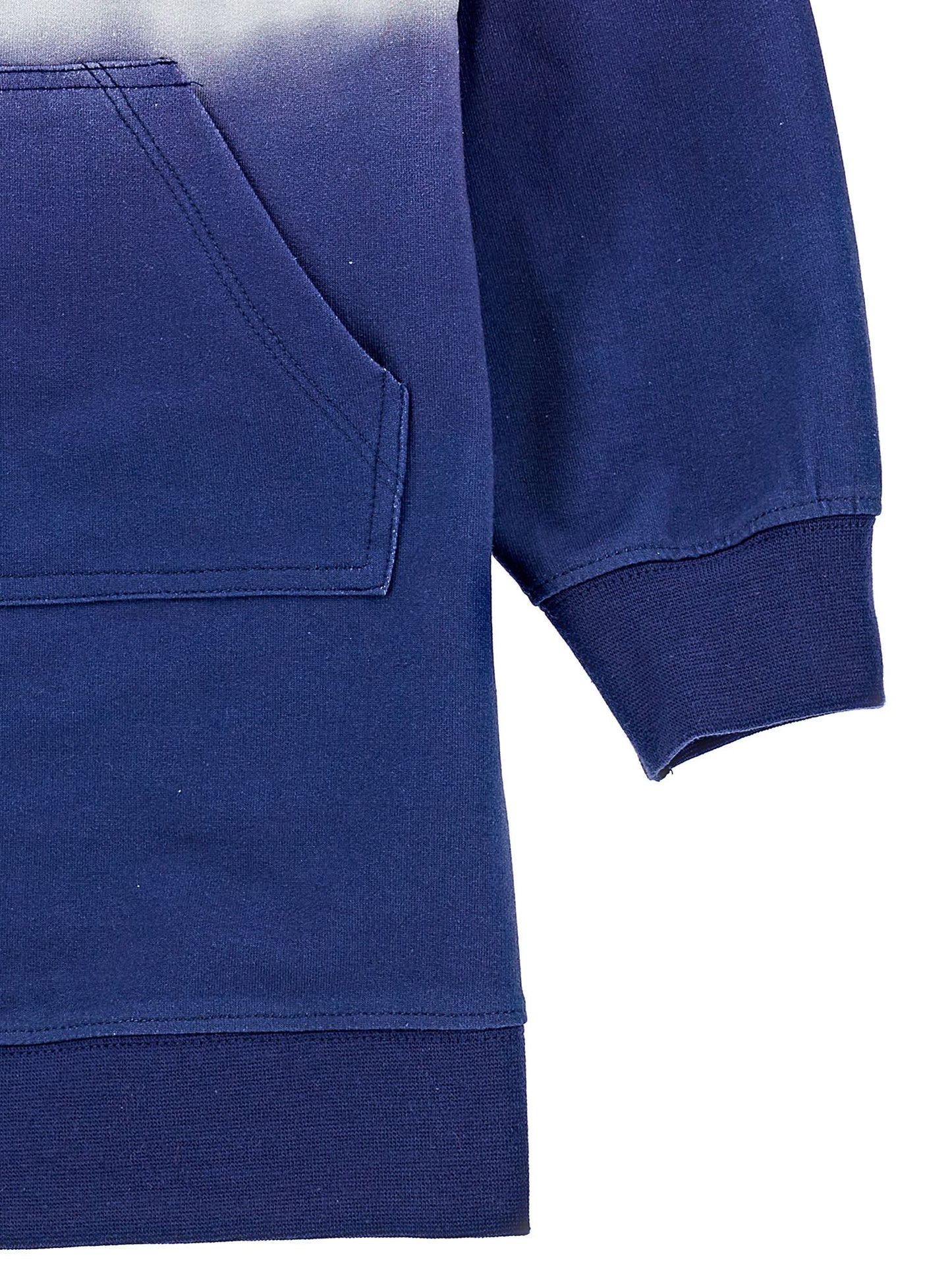 Degradé sweatshirt dress