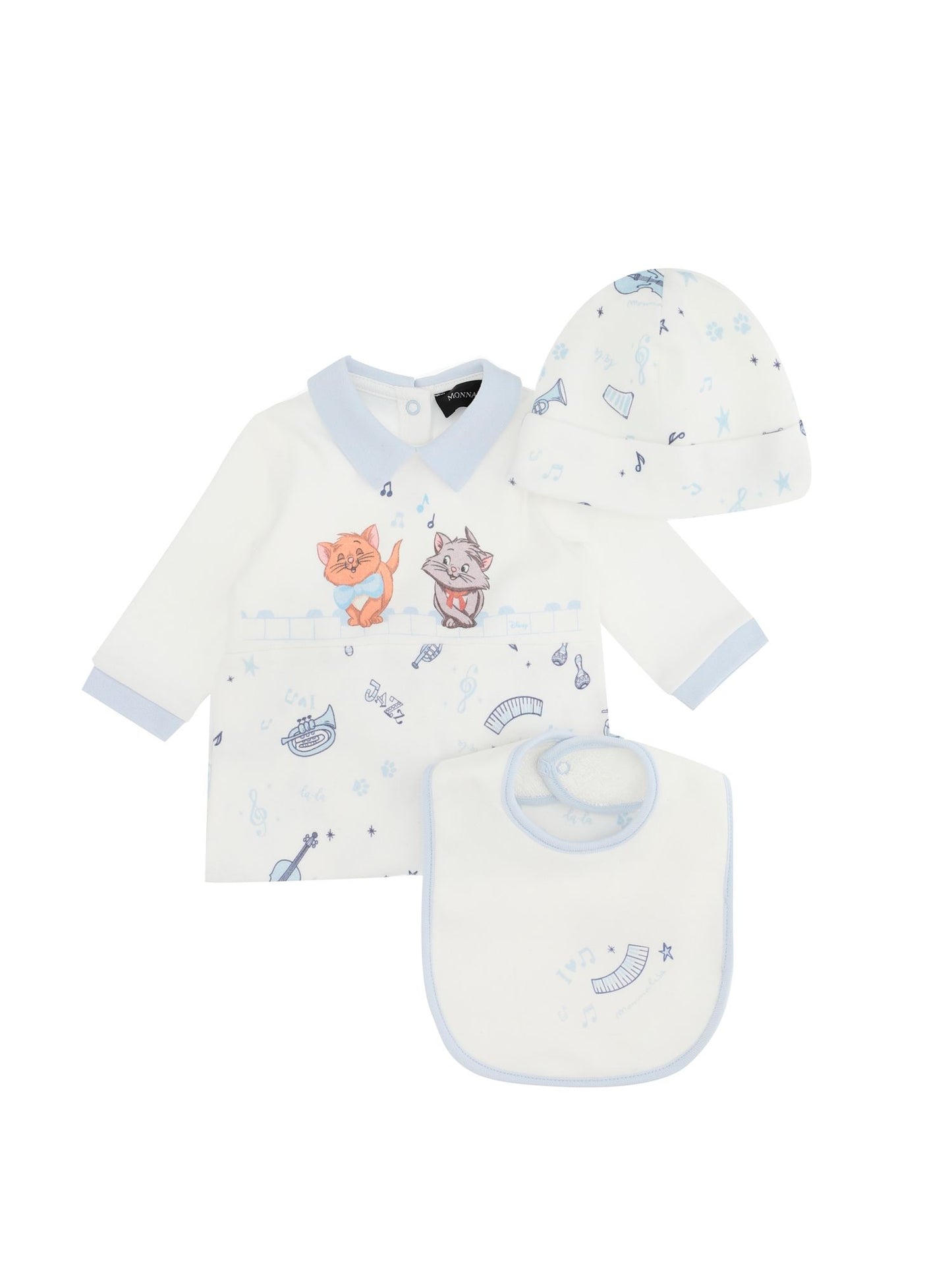 Baby's three-piece Aristocats set