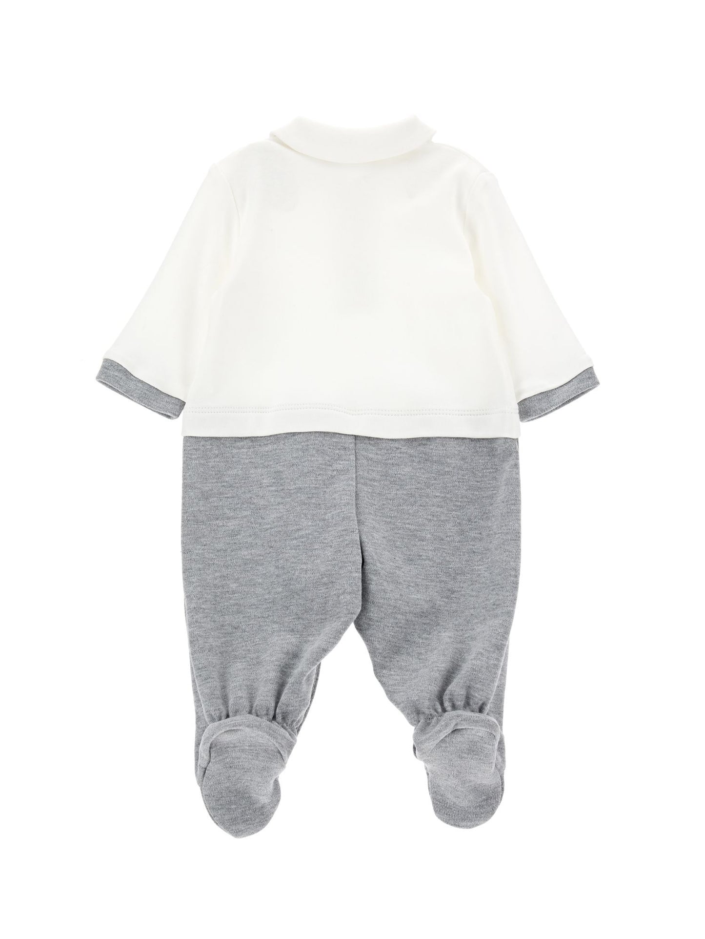 Snoopy two-tone cotton onesie
