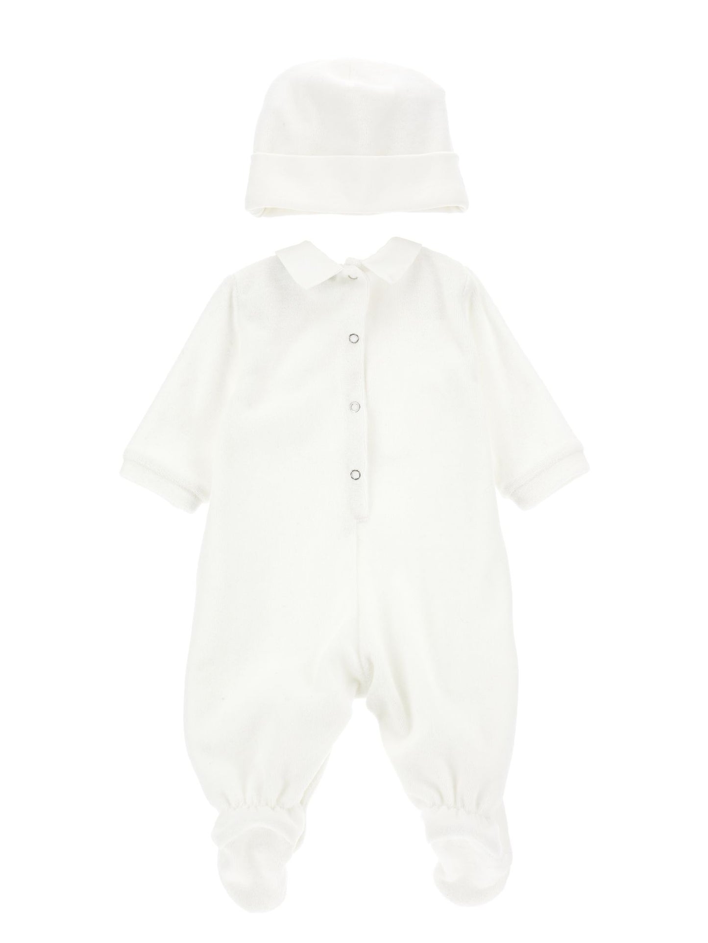 Two-piece chenille suit