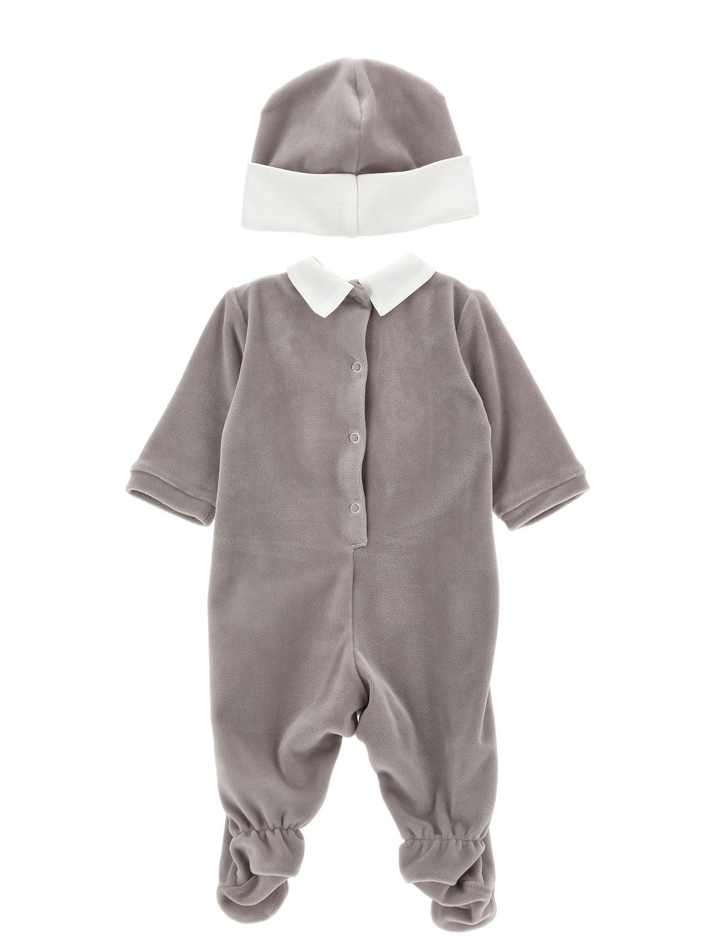 Two-piece chenille suit