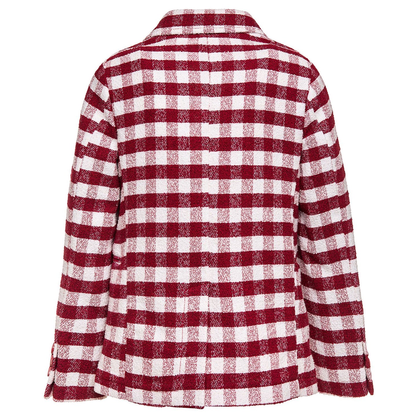 Spring checked jacket