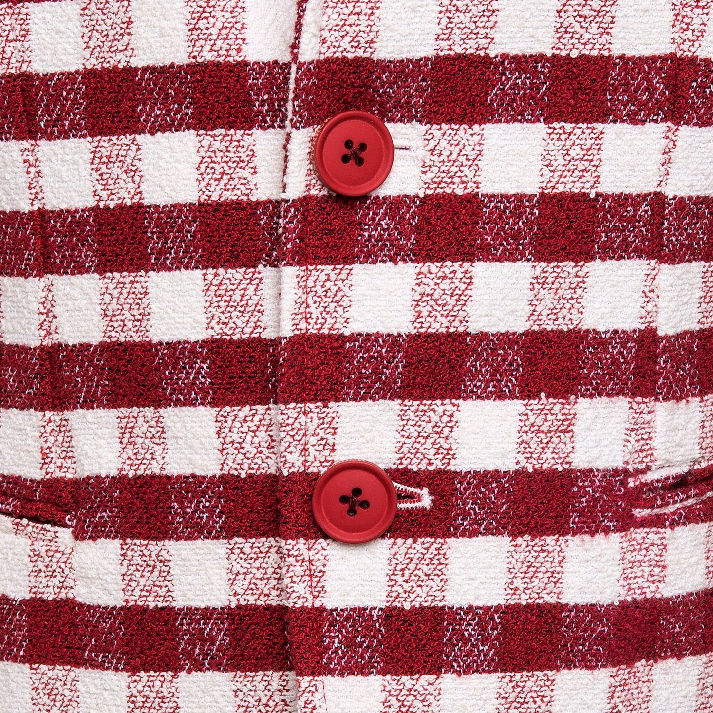Spring checked jacket