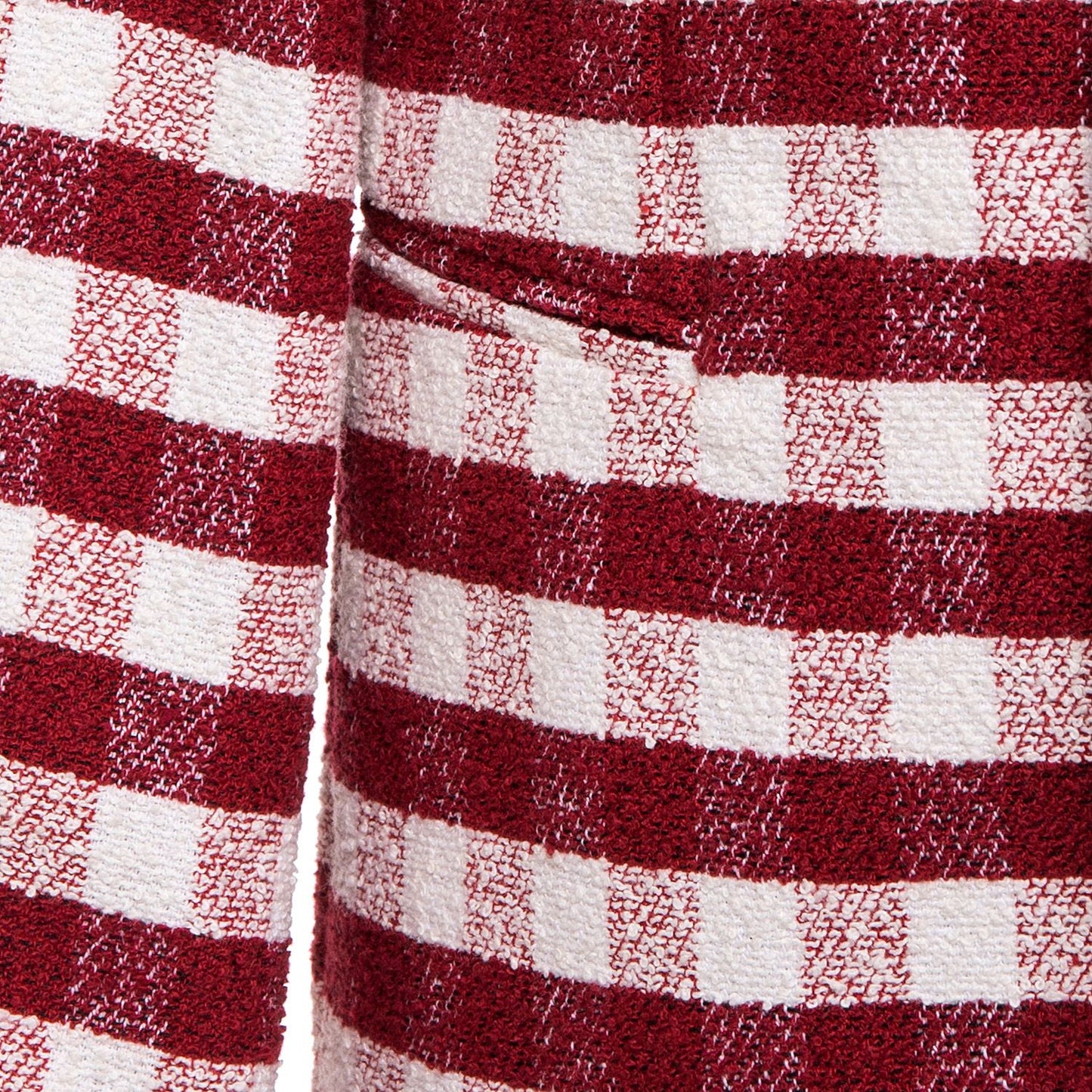 Spring checked jacket