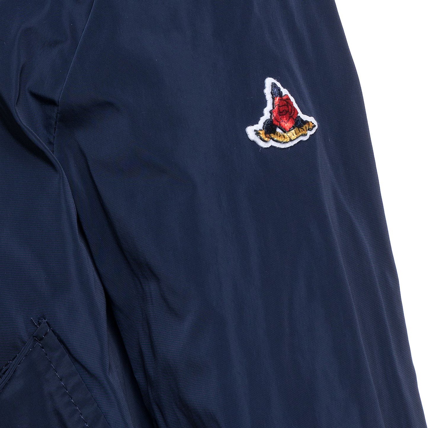 Nylon jacket with zip