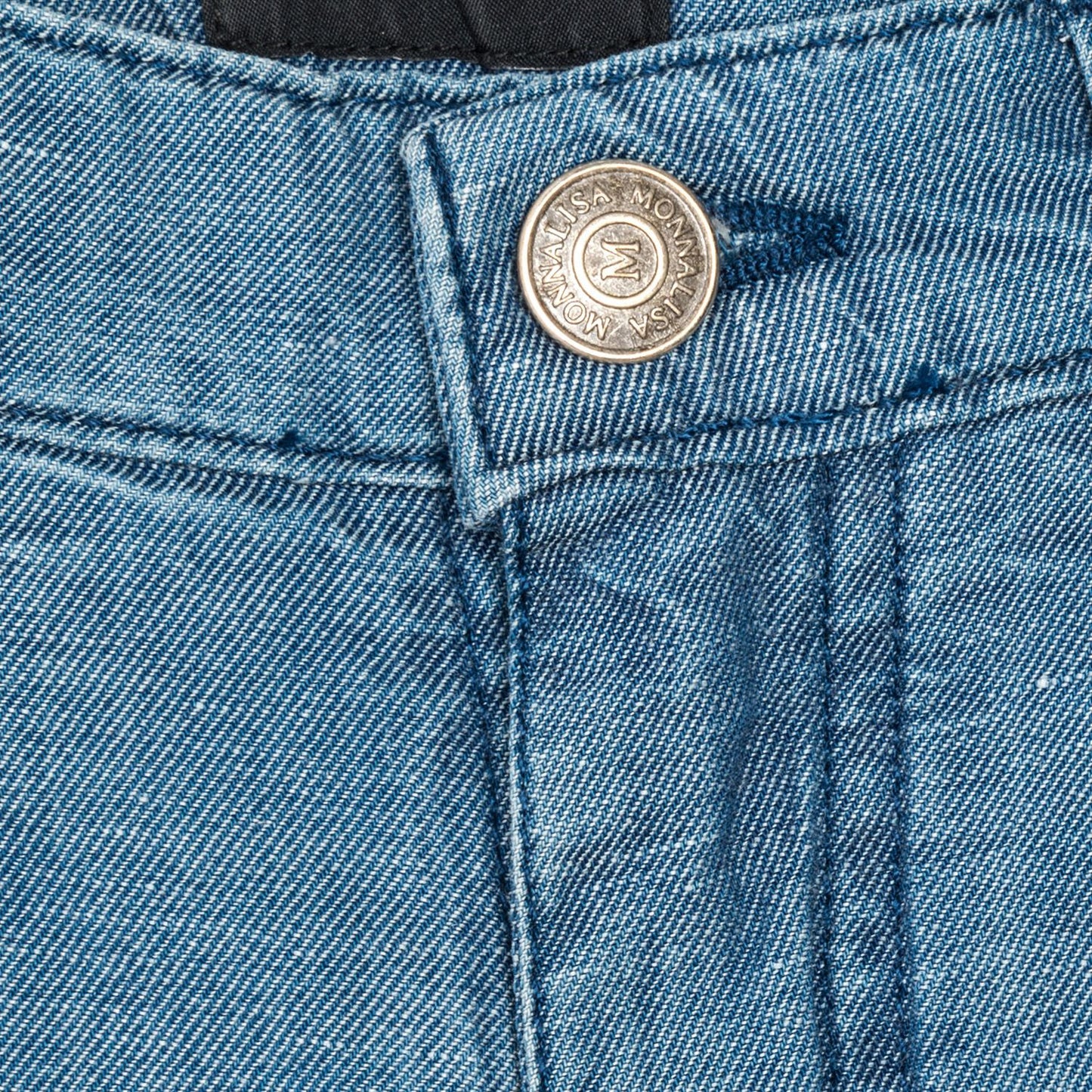 Bermuda shorts in light denim