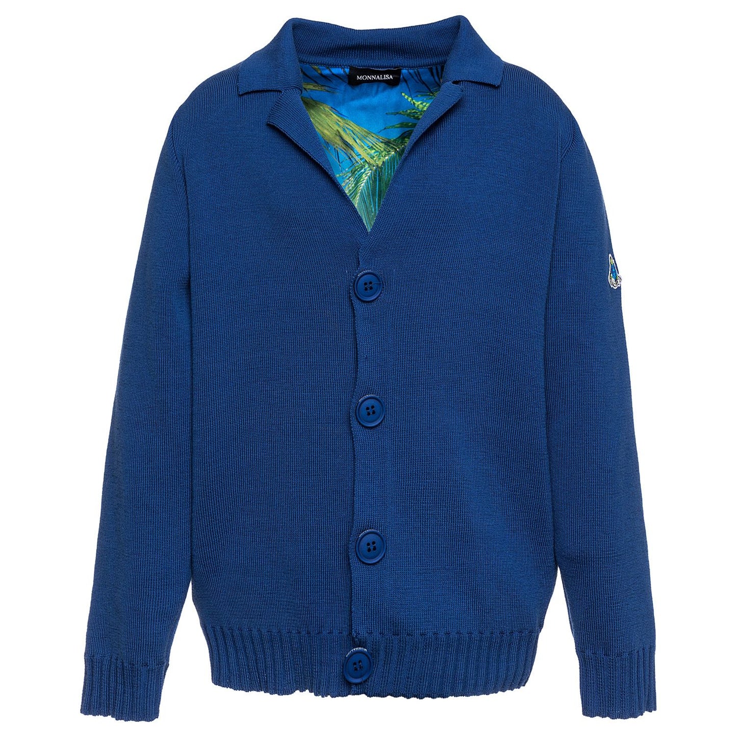 Knitted cotton cardigan