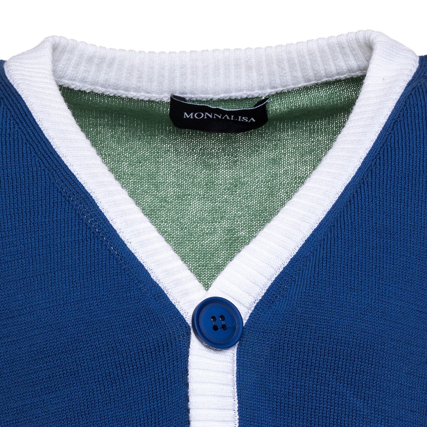Bright cotton cardigan