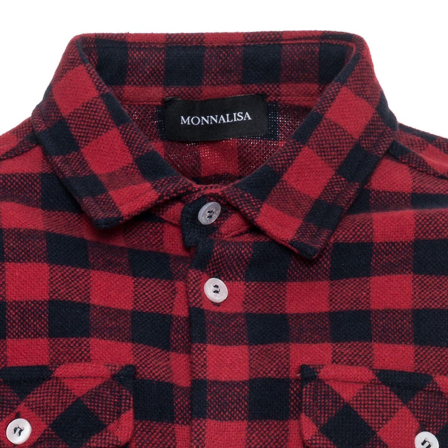 Children's checked shirt
