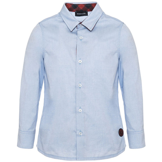 Oxford shirt with inserts