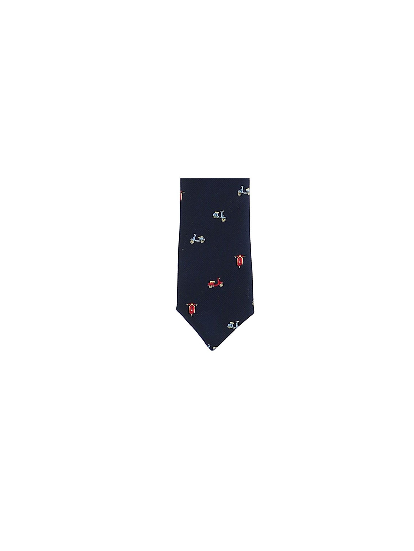 Scooter print jacquard tie